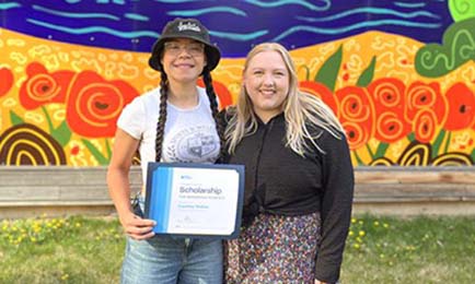 Recipient of the 2024 Indigenous Scholarship.
